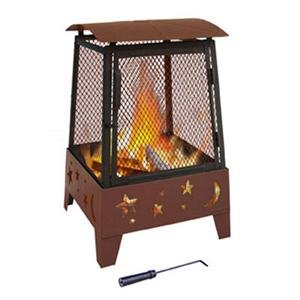 Landmann, Haywood Fire Pit Georgia Clay (Catalog Category: Indoor/Outdoor Living / Outdoor Grills)