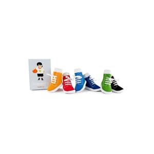 Trumpette - Johnny Sneaker Infant Socks - 6 Pack 0-12 Mo.