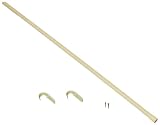 日中製作所 のれん棒セット クリーム HNO-2