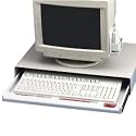 Kensington Standard Desktop Keyboard Drawer, includes Monitor Shelf, Keyboard Tray (K60008)