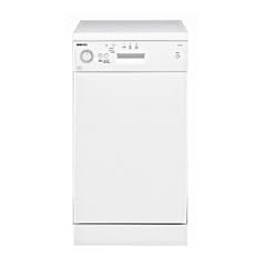 Beko DFS 1312 Freistehender Geschirrsp�ler / AB / 0.91 kWh / 10 MGD / 13 Liter / Watersafe-�berlaufschutz / Unterbauf�hig / wei�