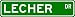 LECHER Street Sign ~ Personalized Family Lastname Sign ~ Gameroom, Basement, Garage S...