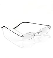 Rimless Oval Reading Glasses