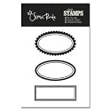 Scenic Route Clear Acrylic Stamps - Small-Labels