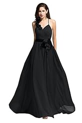 Summer Spaghetti Strap Chiffon Evening Dress/Prom Dress/Party Dress/Wedding Dress 