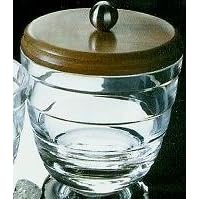 Grainware 70202 Teak Bar Cocktail Ice Bucket w Knob - 31307 by Grainware