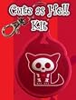 Skelanimals: Key Chain - Vinyl Lovestruck Kit the Cat - Cut as Hell