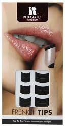Red Carpet Manicure French Tips, Black Tie Required 1 set