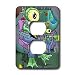 Londons Times Funny Aliens Cartoons - Earth Invasion For Dummies - Light Switch Cover...