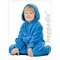 Hoppediz Fleece Overall, Eisblau
