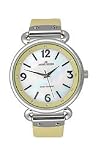 AK Anne Klein Yellow Leather Mother-of-pearl Dial Women's watch #10/9651MPYL