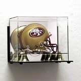 Deluxe Acrylic Mini Football Helmet Display Case - Wall Mountable