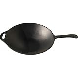  : Cajun Cookware Seasoned Cast Iron Wok 4 QT
