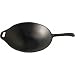 Kitchen & Housewares : Cajun Cookware Seasoned Cast Iron Wok 4 QT