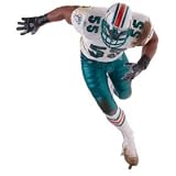 McFarlane Toys NFL Sports Picks Series 9 Action Figure Junior Seau (Miami Dolphins) Variant