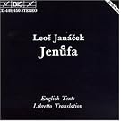 Jenufa Complete Opera Sung in Czech