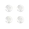 Vino Vac Wine Saver Stoppers - White
