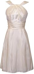 Halter Taffeta Bridesmaid Dress/Prom Dress/Party Dress 