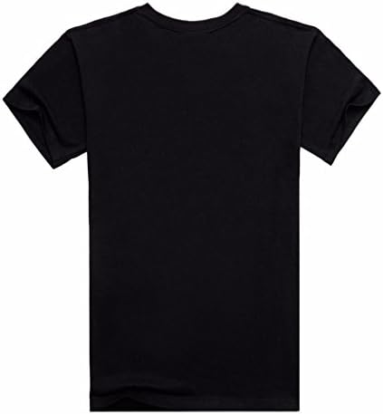 Men's Ghost Skull Chain 3D Printed T-Shirt Short Sleeve Hip Hop Punk Morbid Top