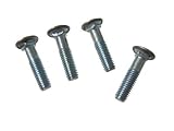 BUMPER BOLTS, CHROME, BUG/SUPER 68-73, (4)