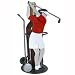 Female Golf Driving with Bag Wine Bottle Caddy