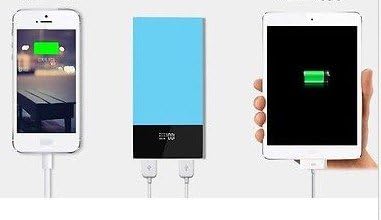 Hot Sale New Arrival 8000mah Power Bank 2 Usb for Iphone/ipad At the Same Time and Android Smart Phone
