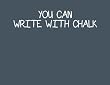 Wallcandy Arts Black Chalkboard Panels With Chalk - 1 Kit