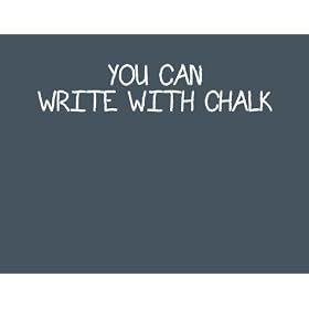 Wallcandy Arts Black Chalkboard Panels With Chalk - 1 Kit