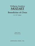 Benedictus sit Deus, K. 117 - Vocal Score