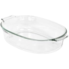 Pyrex Bakeware 2-1/2-Quart Oval Roaster