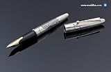 Namiki Sterling Hawk Fountain Pen - Sterling Silver, Fine Nib 60400