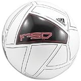 Adidas F50 X-Ite Soccer Ball (White, Black, Core Energy, Size 5)