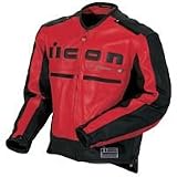ICON MOTORHEAD LEATHER JACKET (XXX-LARGE) (BLACK)