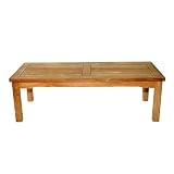 Teak Mission-Style Coffee Table