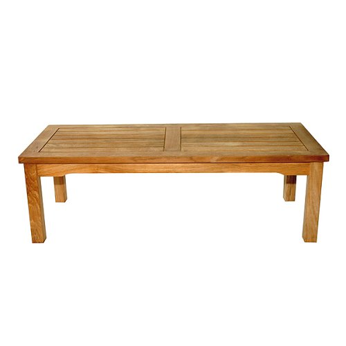 Teak Mission-Style Coffee Table