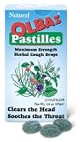 Pastilles Herbal Cough Drops - Clears The Head & Soothes The Throat, 27 Loz,(Olbas)