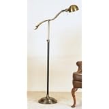 Brass Sight Saver Pharmacy Floor Lamp by MARIO