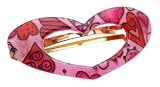 France Luxe Cutout Heart Barrette - Hearts