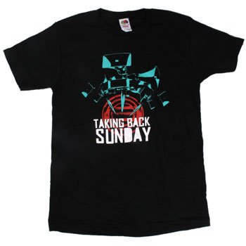 Cover image : TAKING BACK SUNDAY - Loud Speaker System - Black T-shirt