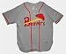 Portland Beavers Road Gray Replica #16 Throwback Jersey