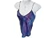  : ArtisanStreet's Soho Silk Satin Camisole. Hand Painted With Rich Blue & Orchid Blend. One Of A Kind.