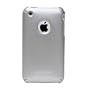 CaseCrown Apple iPhone 3G and 3GS Soft Polycarbonate Slim-Fit Case (Silver)
