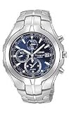 Seiko Men's Stainless Steel Alarm Chronograph watch #SNAC93