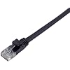 ELECOM プロテクタ付きGigabitイーサネットLANケーブル(黒)1m LD-GP/BK1