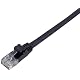 ELECOM プロテクタ付きGigabitイーサネットLANケーブル(黒)1m LD-GP/BK1