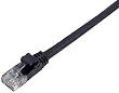 ELECOM プロテクタ付きGigabitイーサネットLANケーブル(黒)1m LD-GP/BK1