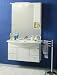 Bristol Beckenham Range 42 White Bathroom Vanity Set with Vanity Unit, White Ceramic Basin, Mirror, Lighting, and Wall Cabinet