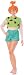 Adult Pebbles Flintstone Costume (Large 14-16)