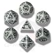 Dragon Grey/Black 7-piece Dice Set