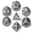 Dragon Grey/Black 7-piece Dice Set